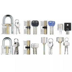 The 'Training Day' Boot Camp Set - Includes 8 Transparent Locks for Complete Beginners