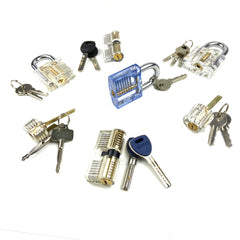 The 'Training Day' Boot Camp Set - Includes 7 Transparent Locks for Complete Beginners