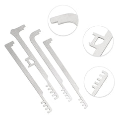 Lock Reapers - 4 Piece Comb and Tension Wrench Set (Best Seller)