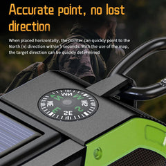 All-In-One Weatherproof Survival Battery Pack with Hand Crank Radio and Bluetooth Speaker