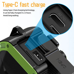 All-In-One Weatherproof Survival Battery Pack with Hand Crank Radio and Bluetooth Speaker