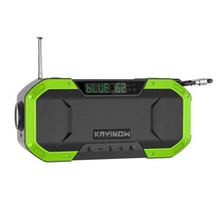 All-In-One Weatherproof Survival Battery Pack with Hand Crank Radio and Bluetooth Speaker