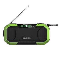 All-In-One Weatherproof Survival Battery Pack with Hand Crank Radio and Bluetooth Speaker