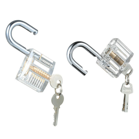 The 'Training Day' Boot Camp Set - Includes 8 Transparent Locks for Co ...